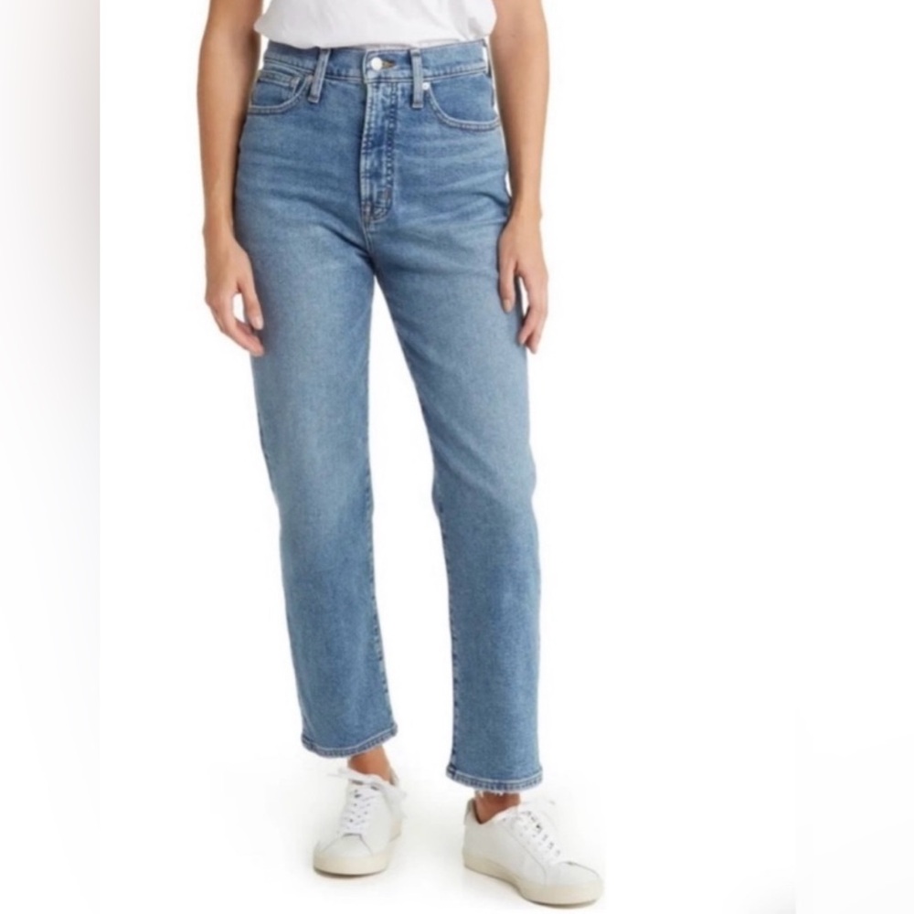 Madewell The Perfect Vintage Straight Crop Jean